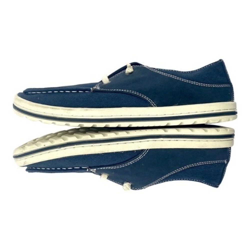 G.H. Bass & Company Nantucket Leather Lace Up Men's Boat Sneakers Women 8 Men 7 - Picture 6 of 11